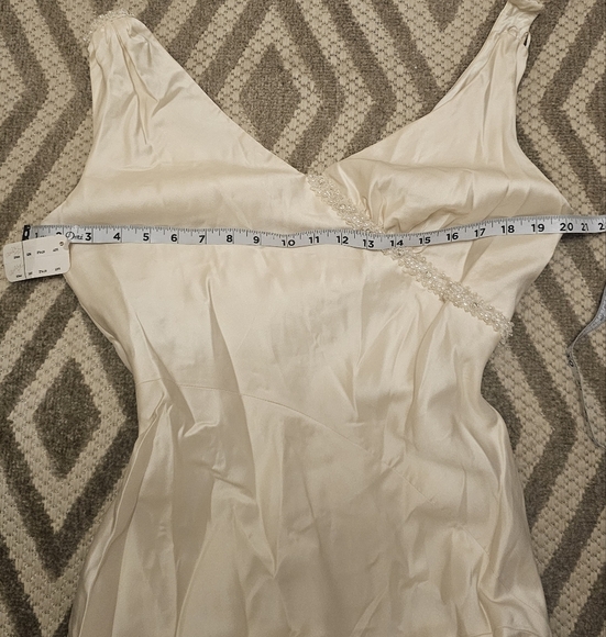 Peter Langner Cream Wedding Dress 6/8 - Picture 7 of 8